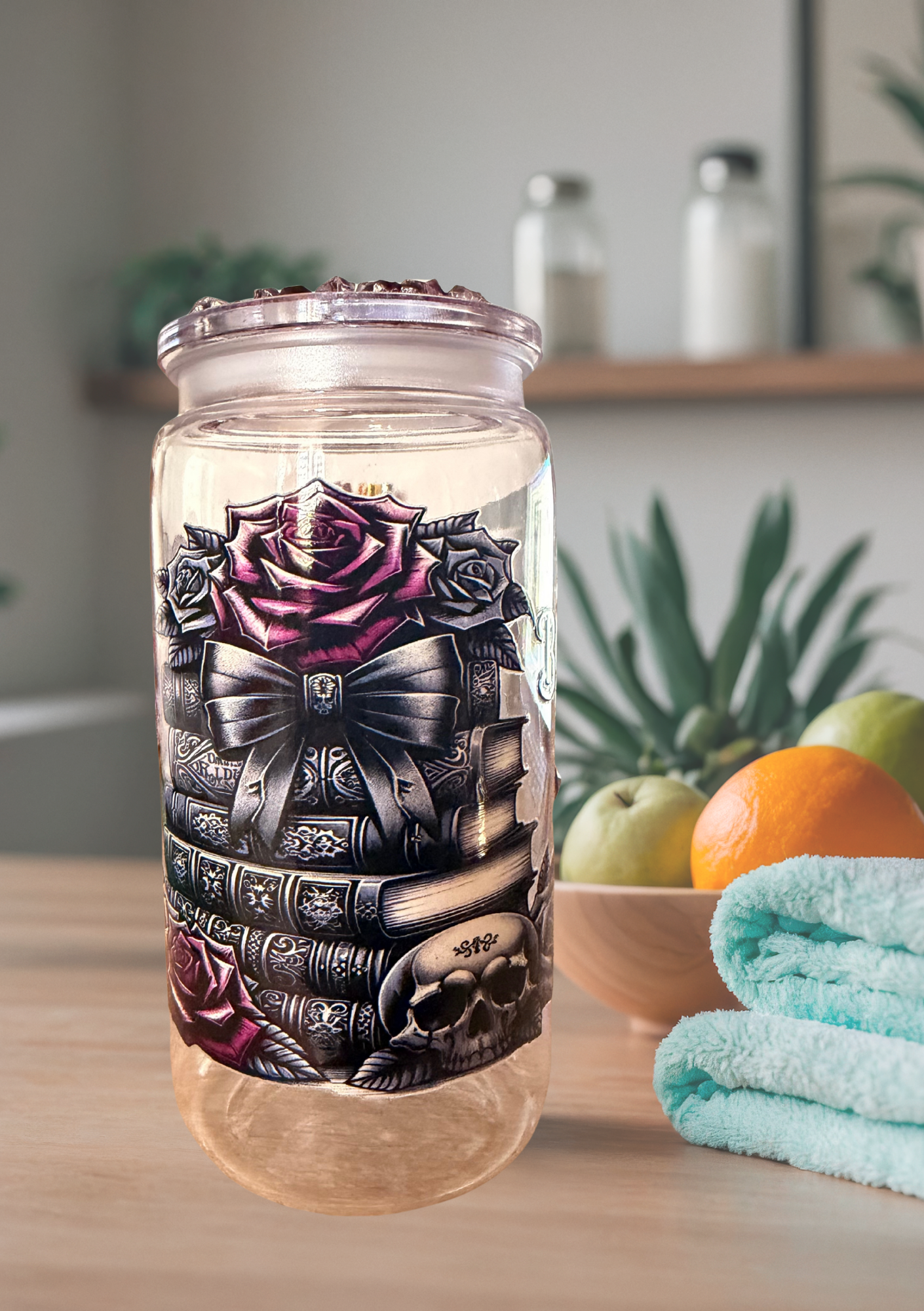 Gourdes transparantes Édition Dark Romance — Pièces Uniques