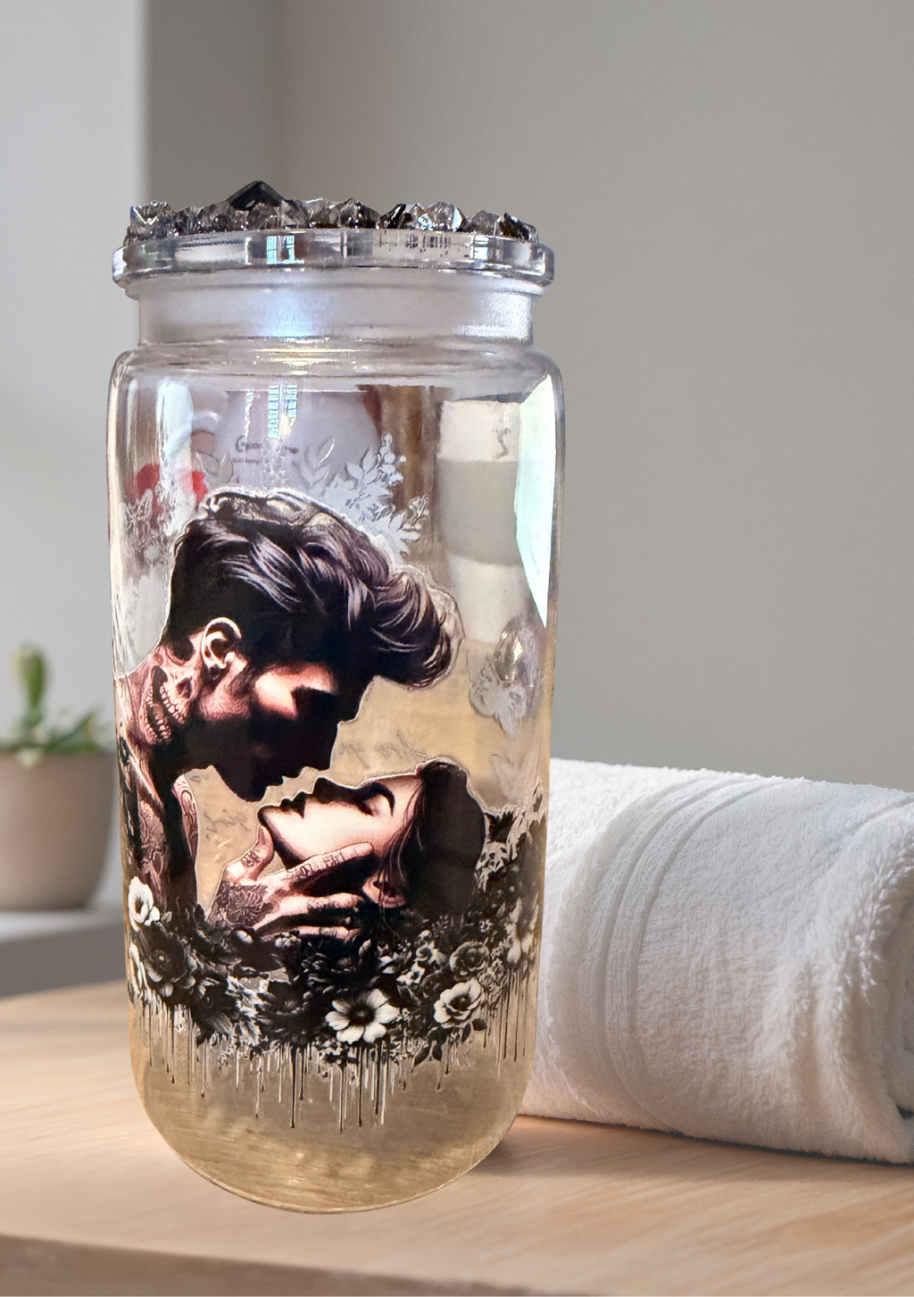 Gourdes transparantes Édition Dark Romance — Pièces Uniques